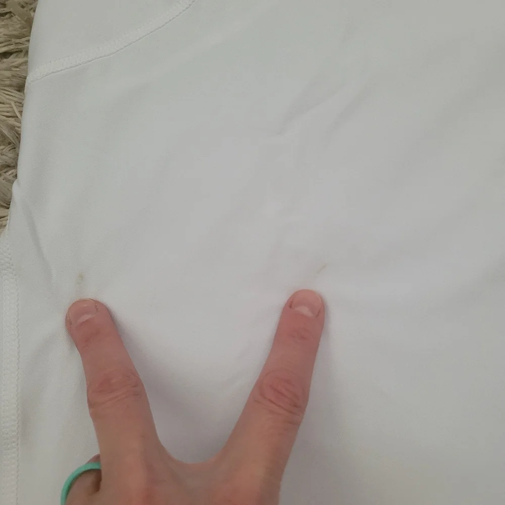 Compression Short Sleeve Base Layer - White & Navy - Picture 6 of 7